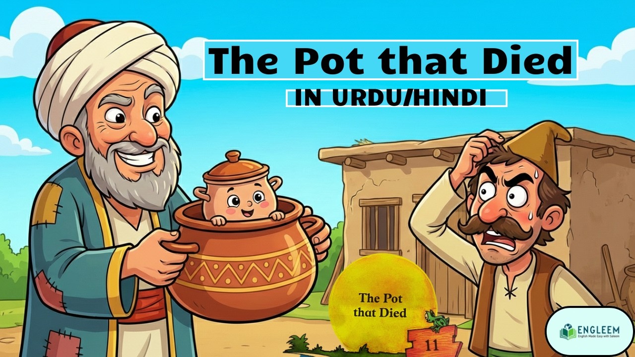 The Pot That Died – Part 1 | Broadway Series English Story| in Hindi/Urdu #EnglishMadeEasyWithSaleem