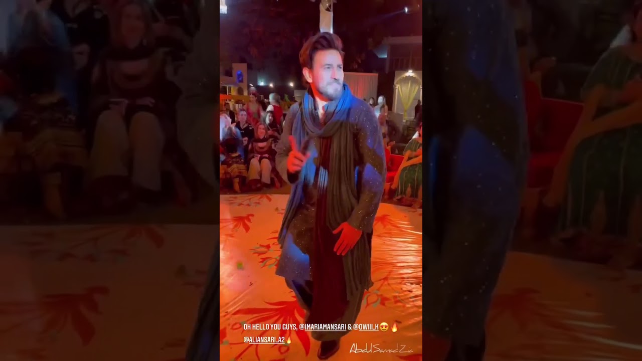 Mariam Ansari romantic moment with Husband in #sabooralyaliansari wedding #mariamansari