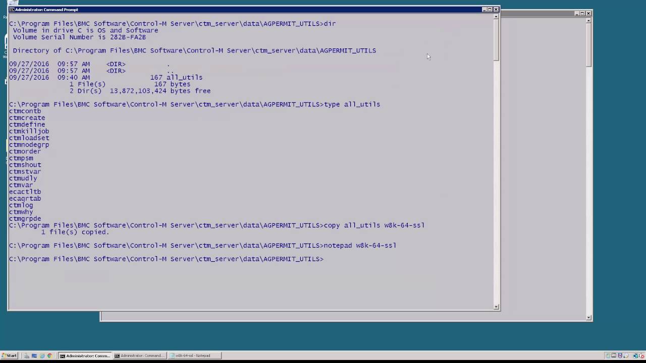 Securing Control-M Agent Server Utilities