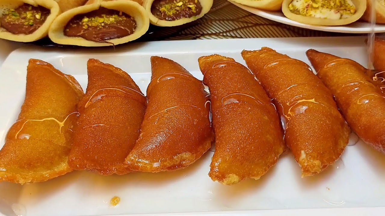 Десерты Рамадан – это просто, быстро и экономно с приготовлением крема.