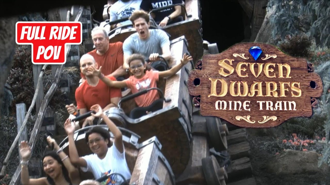 SEVEN DWARFS MINE TRAIN Full Ride POV MAGIC KINGDOM