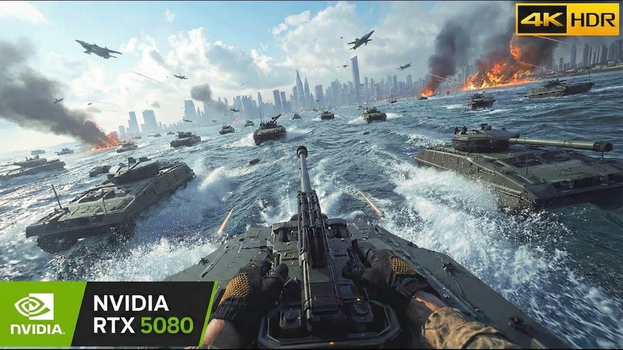 (PC) Battlefield 6 INSANE Beach Raid Mission | Ultra Realistic Graphics Gameplay [4K 60FPS]