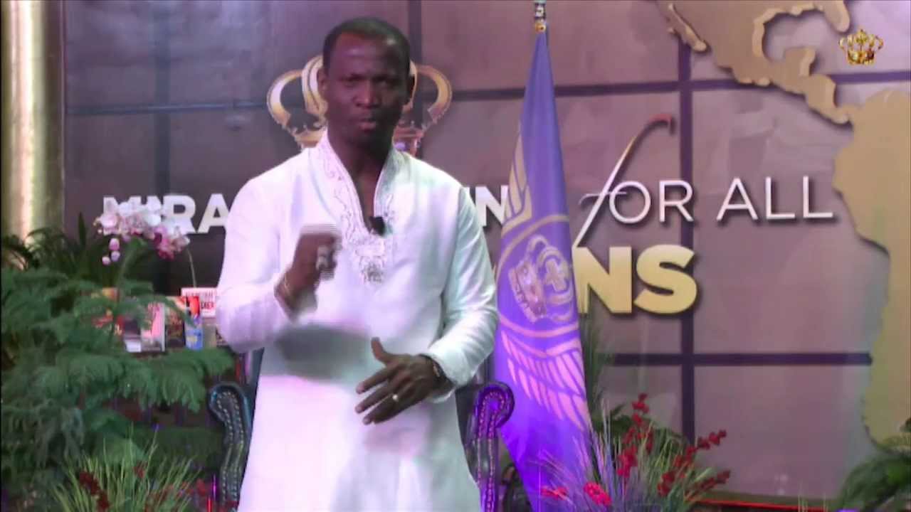 Prophet Brian Carn and Prophet Kofi Danso prophesying at Miracle Arena - Canada