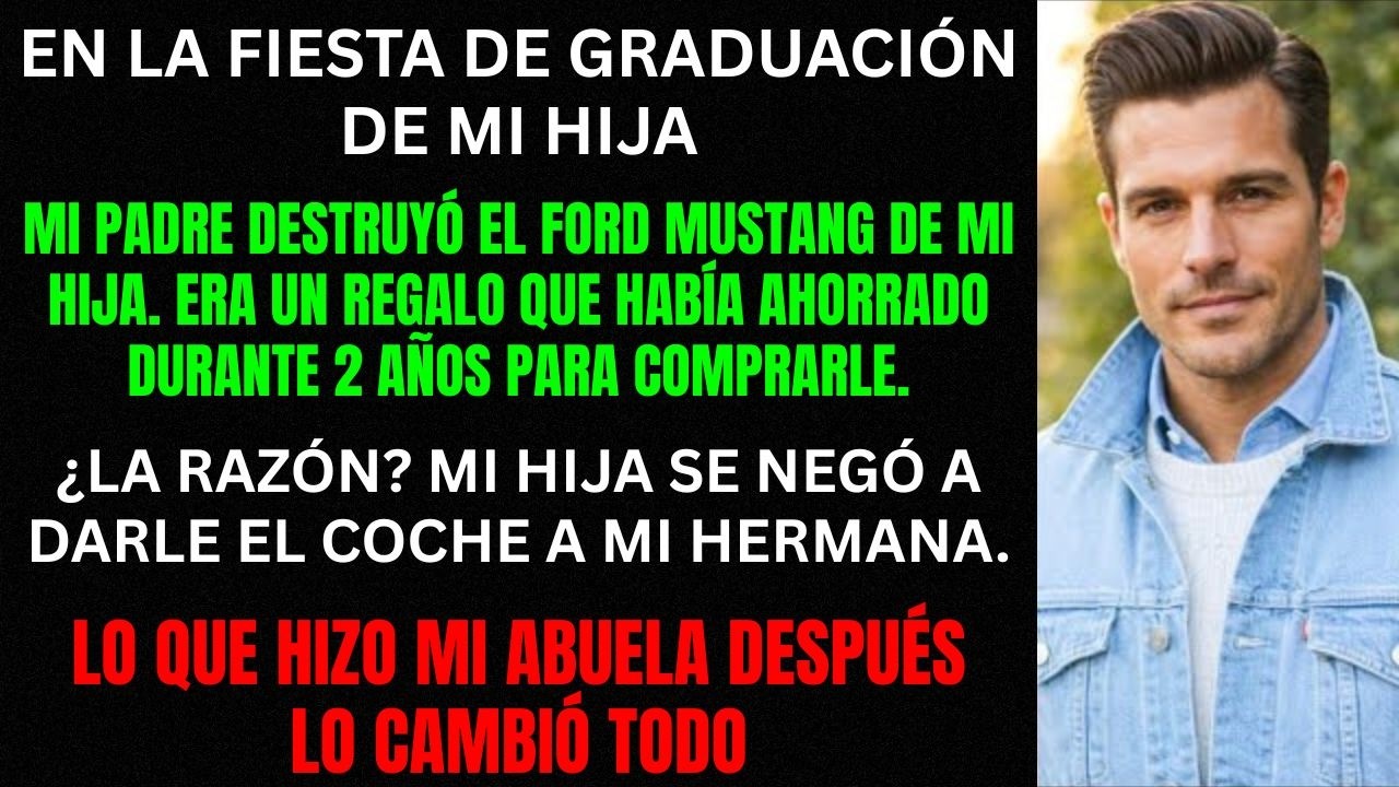 Papá destrozó el auto de mi hija en su cumpleaños… Entonces la abuela hizo lo impensable