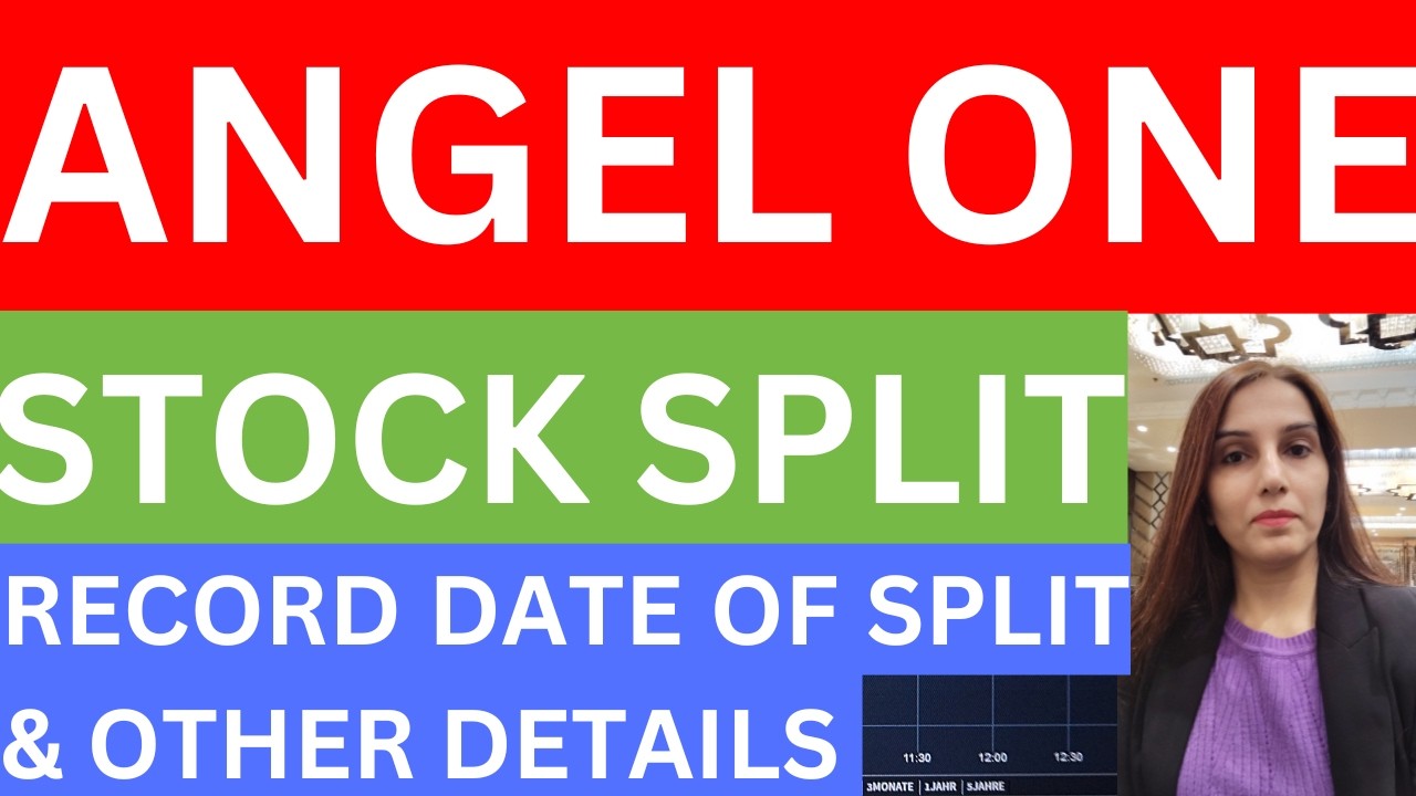Angel one stock split | Angel one share news today | record date |stock split| stocks | stock market