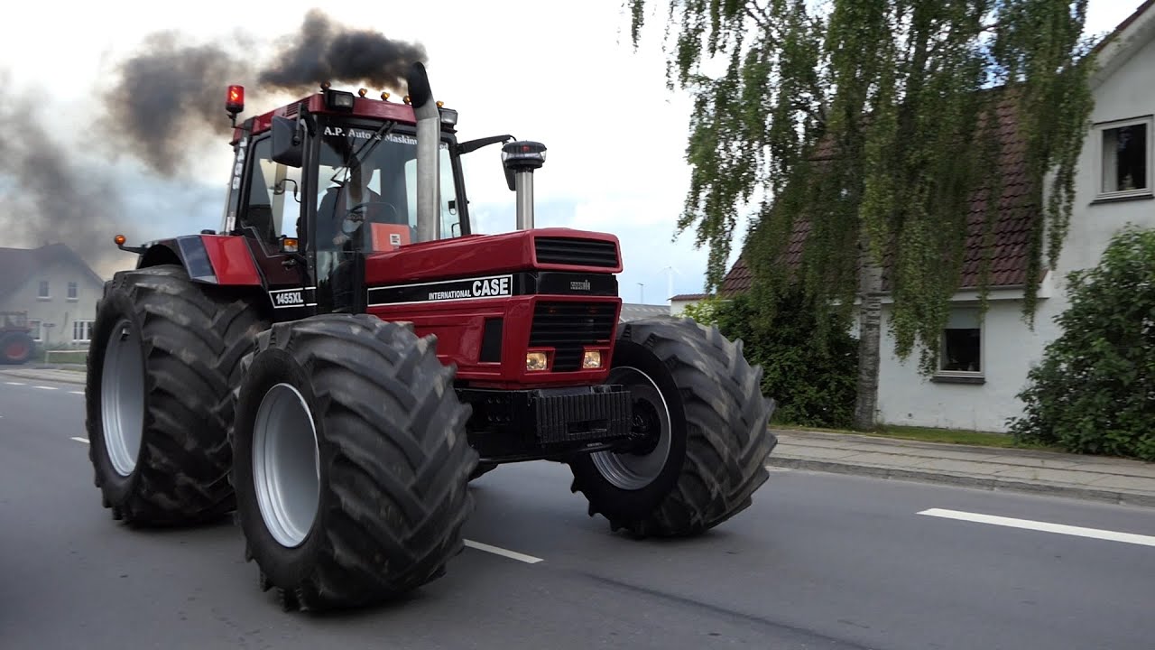 BEST OF CASE IH 1455 XL | PURE SOUND & PURE POWER | Working in the field, display and Tractor Pulls