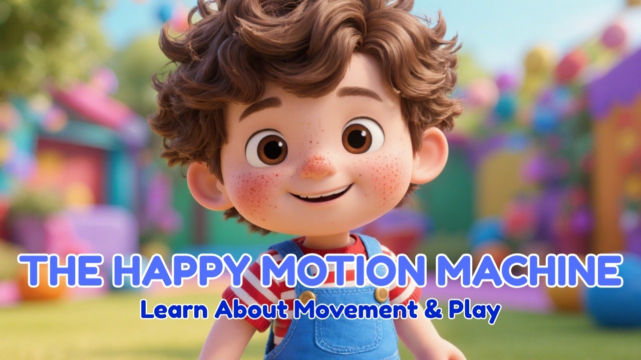 THE HAPPY MOTION MACHINE | Learn About Movement & Play