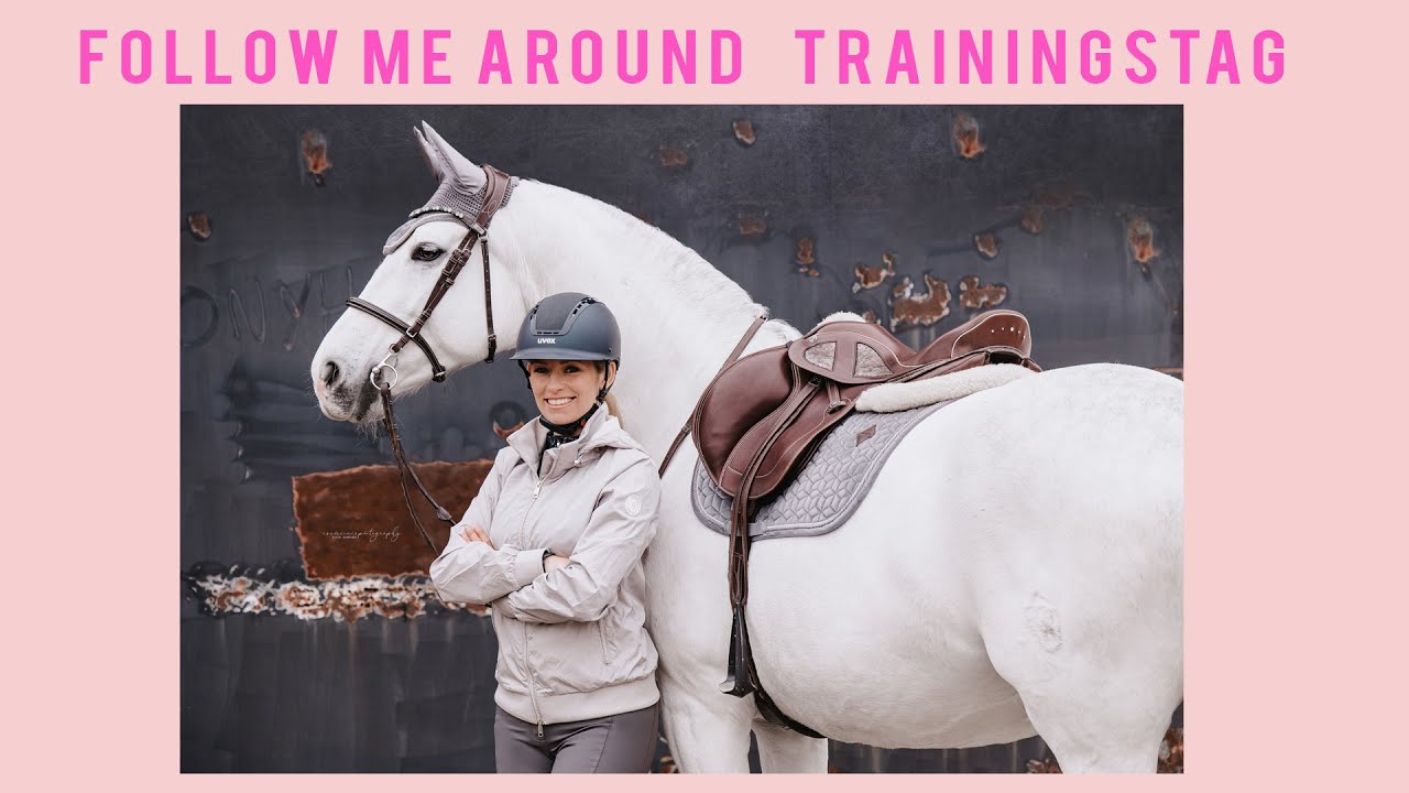 Follow me around I Ich reite meine 2 Pferde I Ausflug mit den Ponys I Auswärts TRAINING
