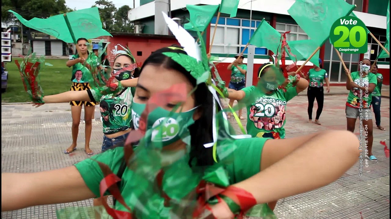 produção do repórter Márcio Bezerra na campanha de Tico Braz em Caapiranga