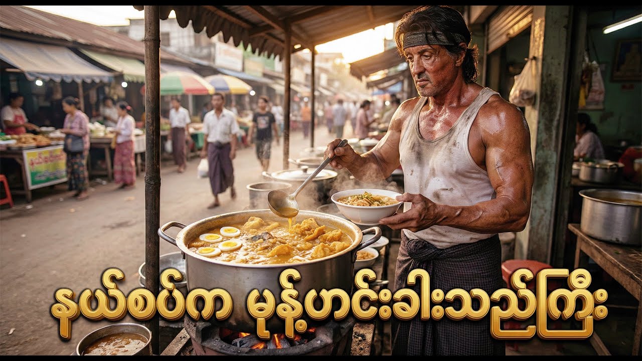 နယ်စပ်က မုန့်ဟင်းခါးသည်လေး | Movie Recap
