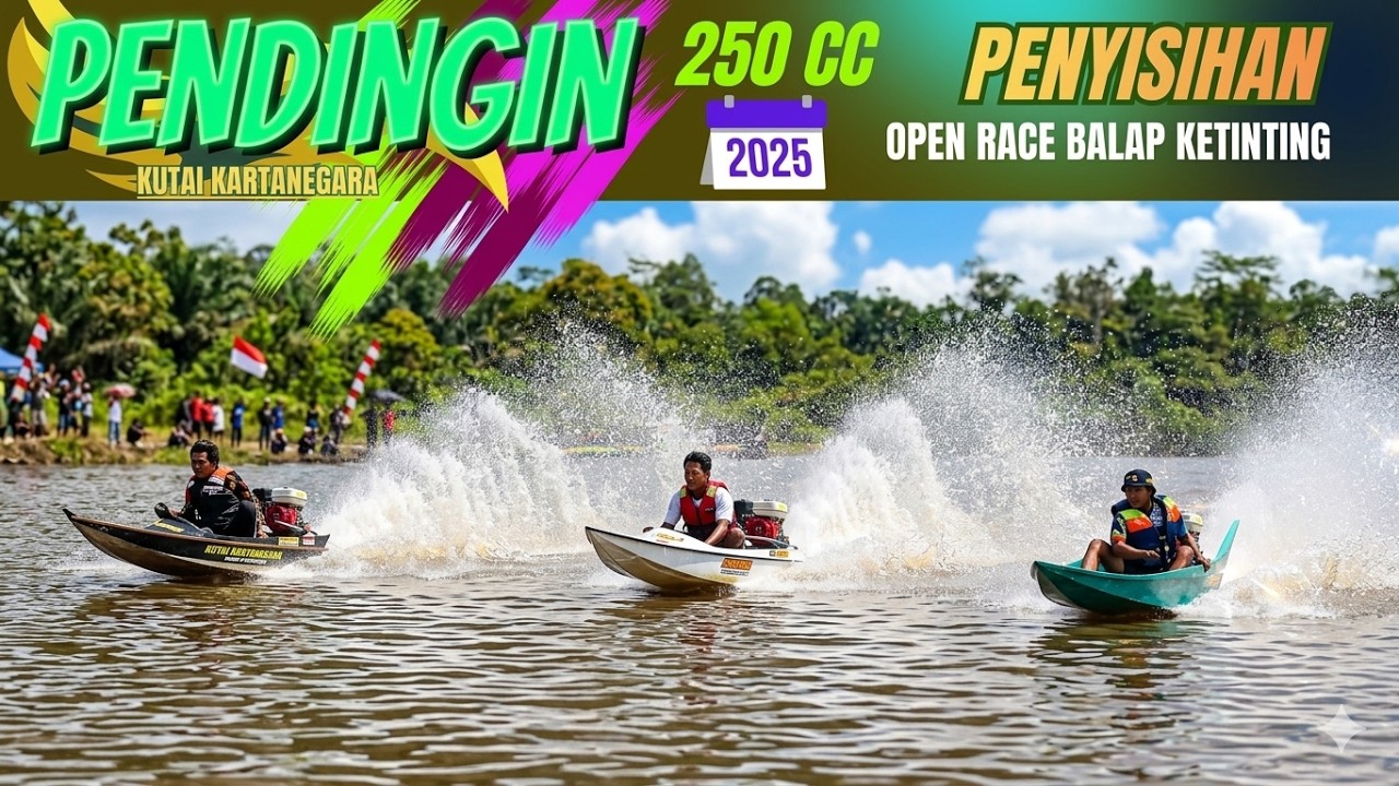PENYISIHAN race balap ketinting  250 cc PENDINGIN