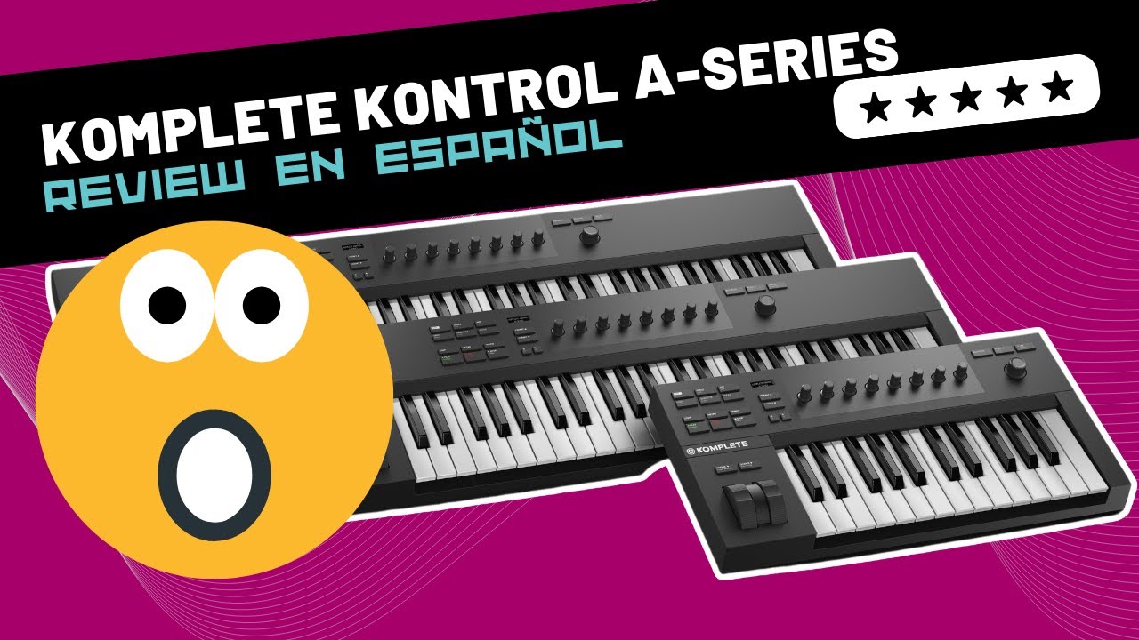Native Instruments KOMPLETE KONTROL A25 / A49 / A61 🇪🇸 Unboxing & Review
