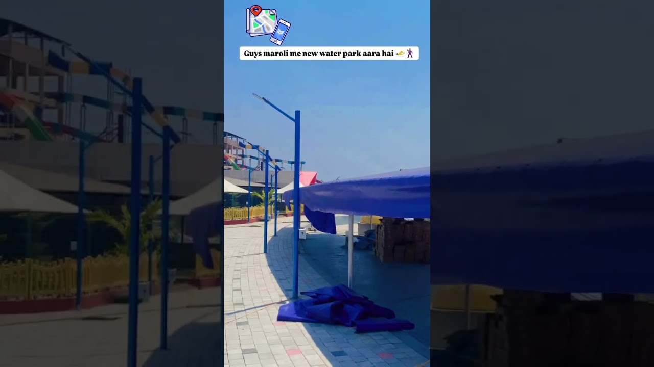 Guys navsari city maroli road. Coming soon water park next completely enjoy all 🕺🏻📍💯 #waterpark
