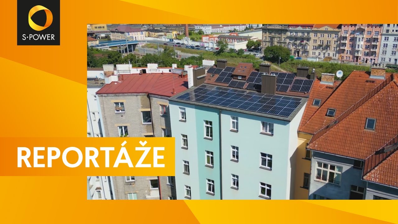 Instalace fotovoltaiky na bytový dům Borská, Plzeň | Reportáž TVbydleni.cz