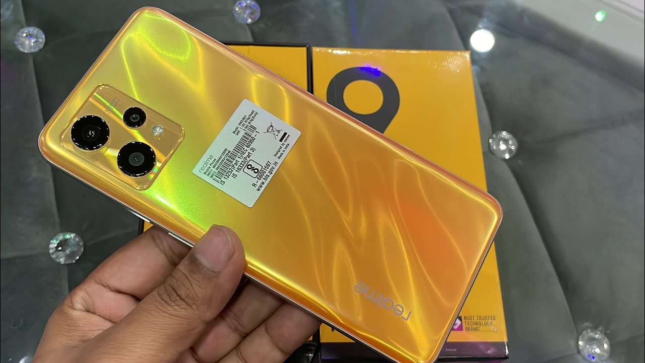 Realme 9 Gold Unboxing, First Look & Review 🔥| Realme 9 Best Budget smartphone 2022_23