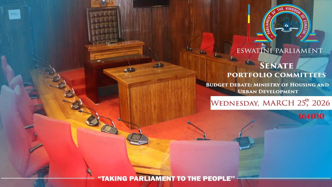 Senate: Portfolio Committee(s) - Ministry of Housing and Urban Development