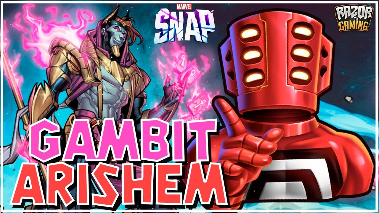 🤖 ARISHEM + GAMBITO HORSEMAN OF WAR 🃏 MARVEL SNAP