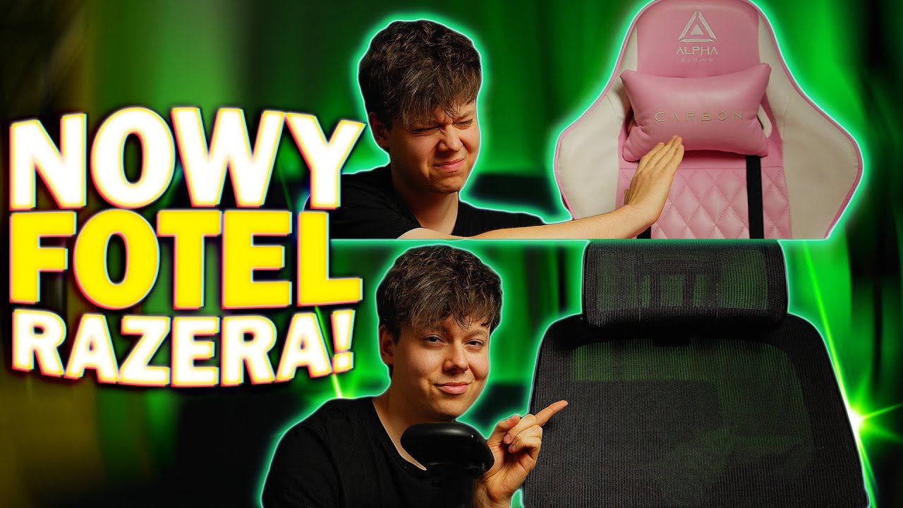 Czy to NAJLEPSZY FOTEL DLA GRACZY? 🔥 Razer Fujin PRO