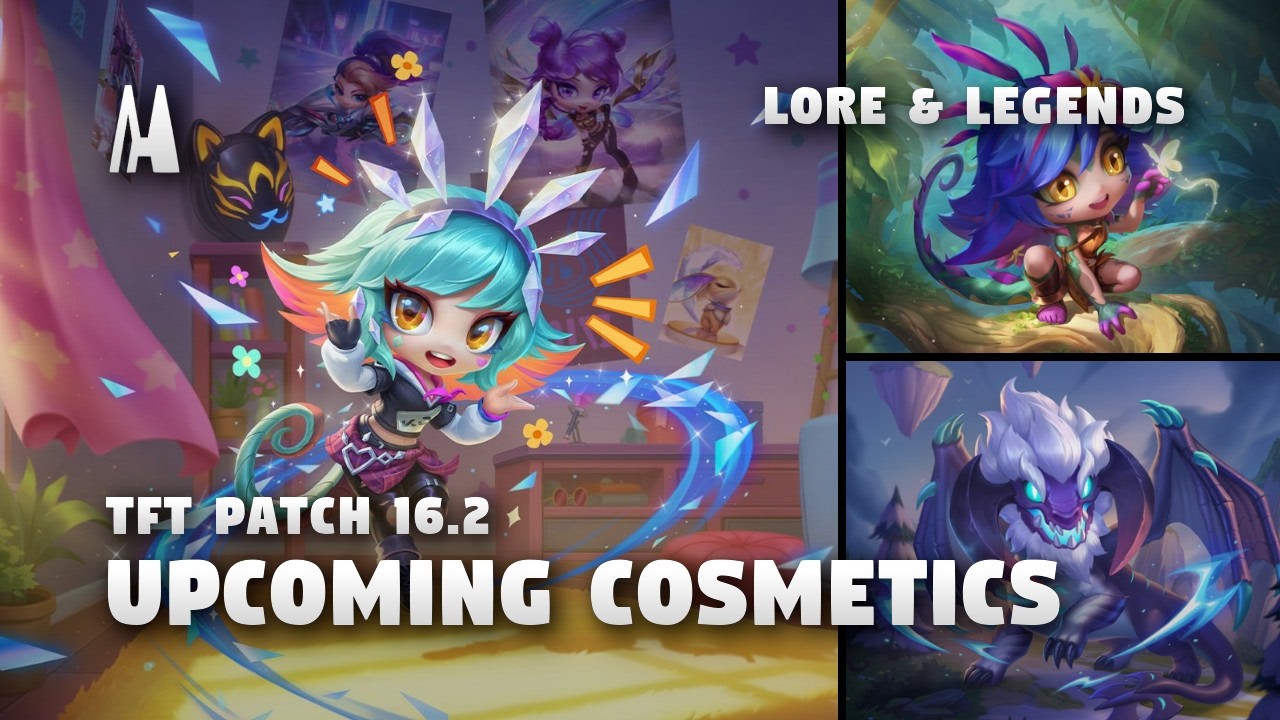 CHIBI NEEKO IS COMING! - ALL UPCOMING COSMETICS | TFT 16.2