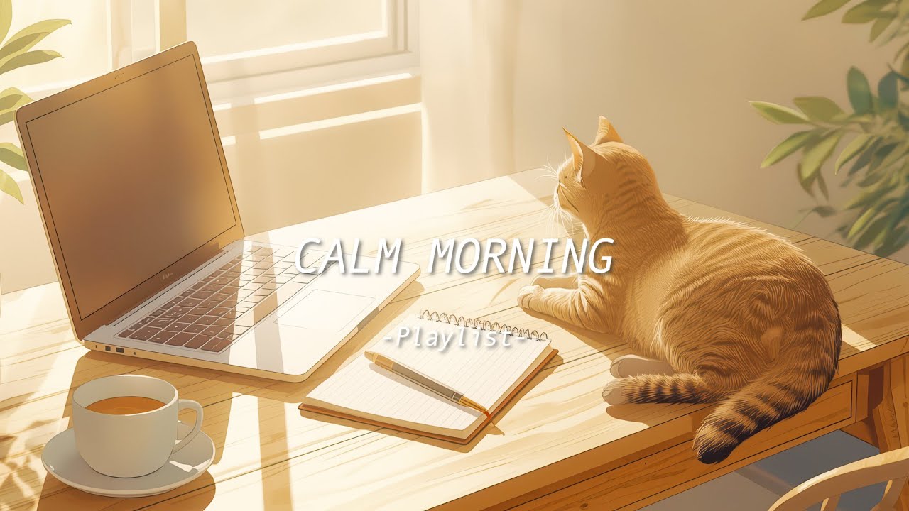 【Calm Morning Playlist ☀️】 Soft Chill Music for Coffee, Work & Study