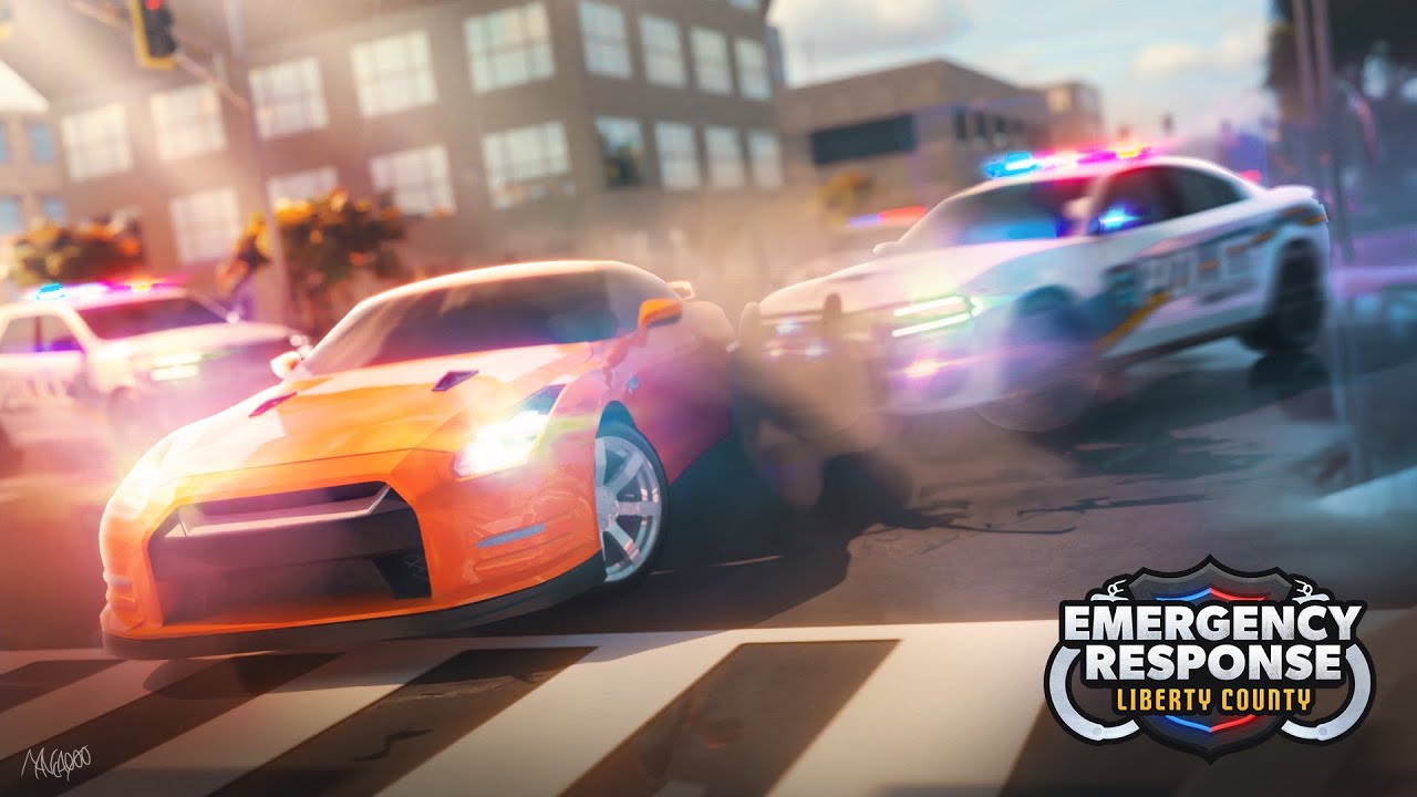 Roblox Emergency Response Liberty County pursuit music. (normal quality)