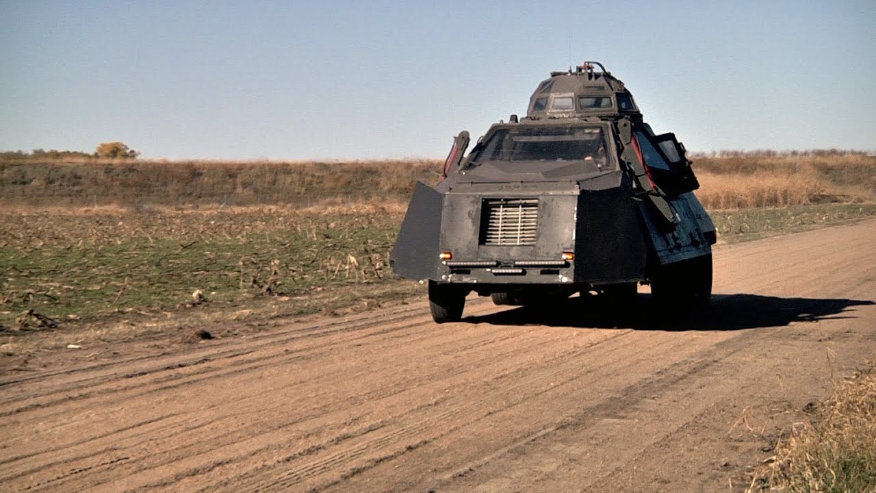 TIV2 or Tornado Intercept Vehicle 2,  Demo Deployment and B-Roll Footage.