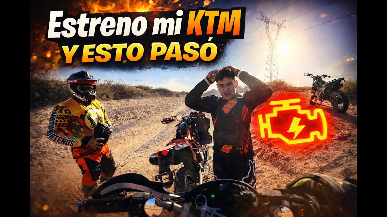 ESTRENO MI NUEVA KTM 690 ENDURO R Y NO FUE COMO ESPERABA !!!
