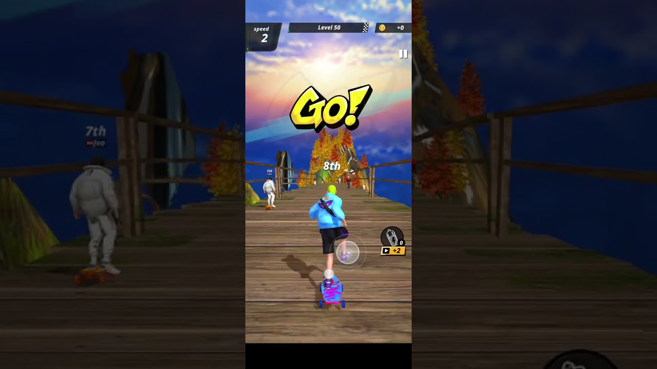 Down hill racing game khel liya