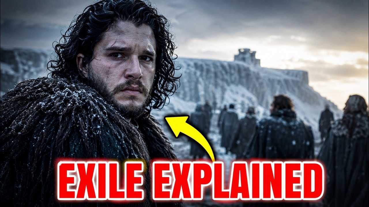THE SECRET MEANING Behind Jon Snow's Exile Finally Revealed | House of the Dragon Changed Everything
