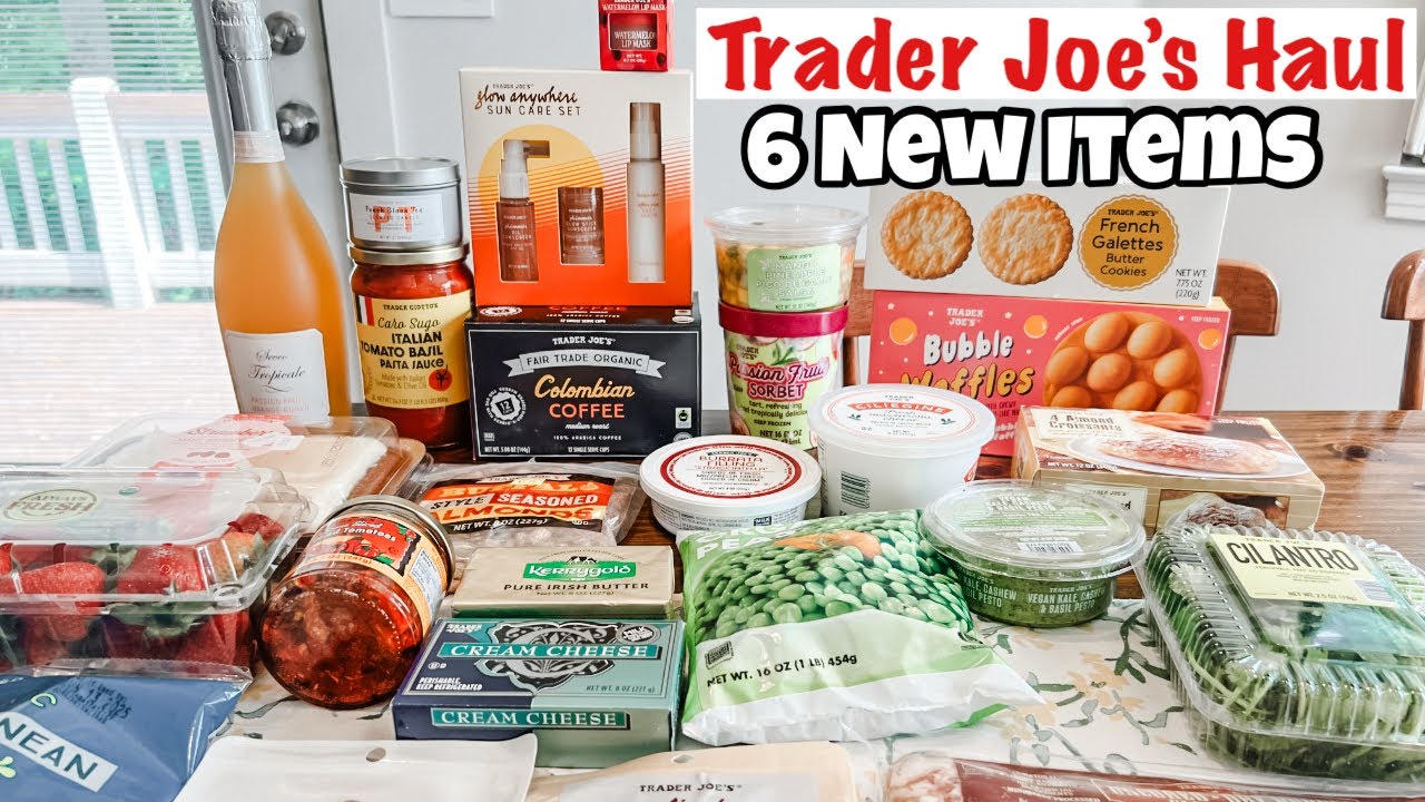 Weekly June Trader Joe’s Haul with New Items