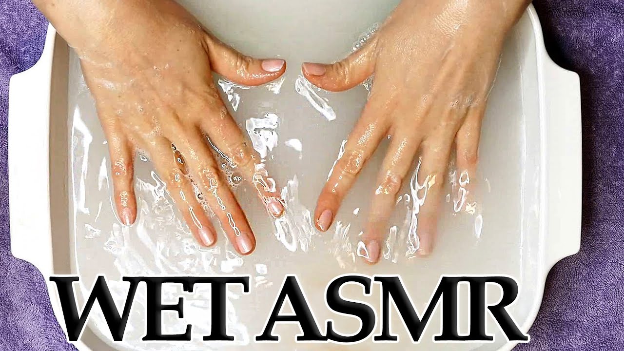 ASMR Water Sounds & Soap Suds! Soft Spoken, Binaural Lotion Sounds & Scratching for Relaxation
