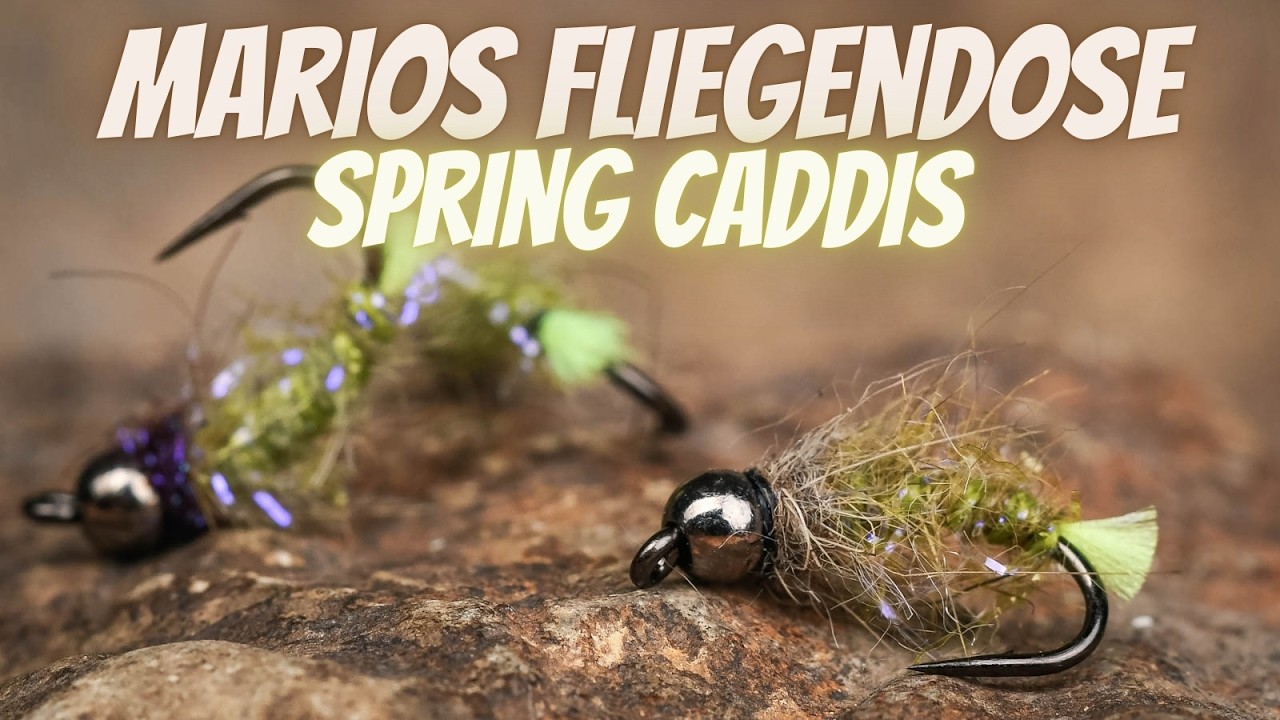 Marios Fliegendose - Spring Caddis Nymph - Frühjahrsnymphe