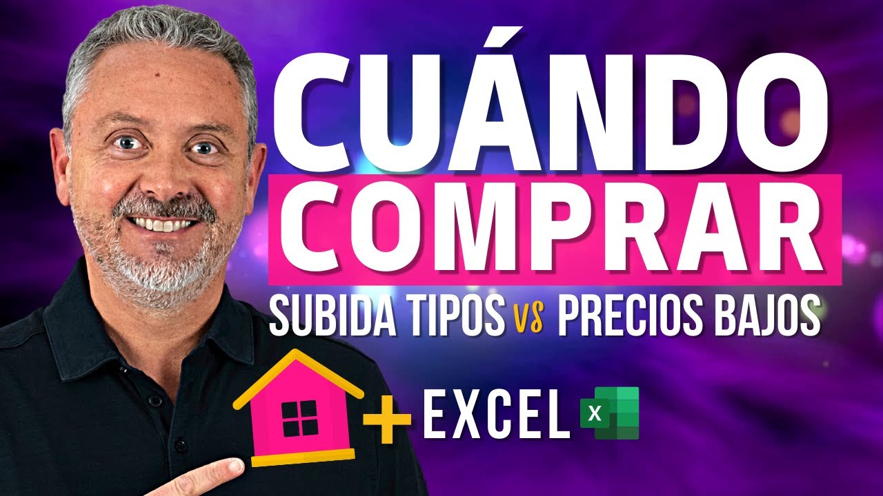 😎 CUANDO ES EL MEJOR MOMENTO PARA COMPRAR CASA🏡: Tipos BAJOS o Precios BAJOS [con EXCEL]