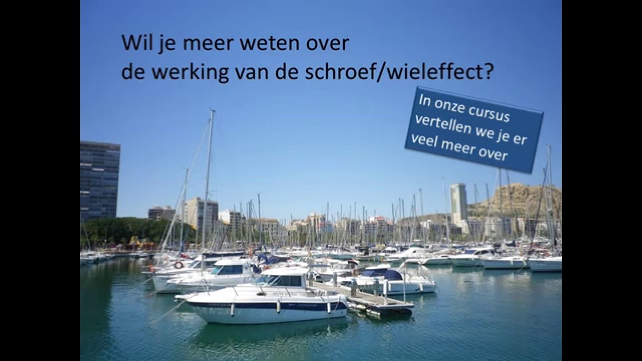 Werking van de schroef