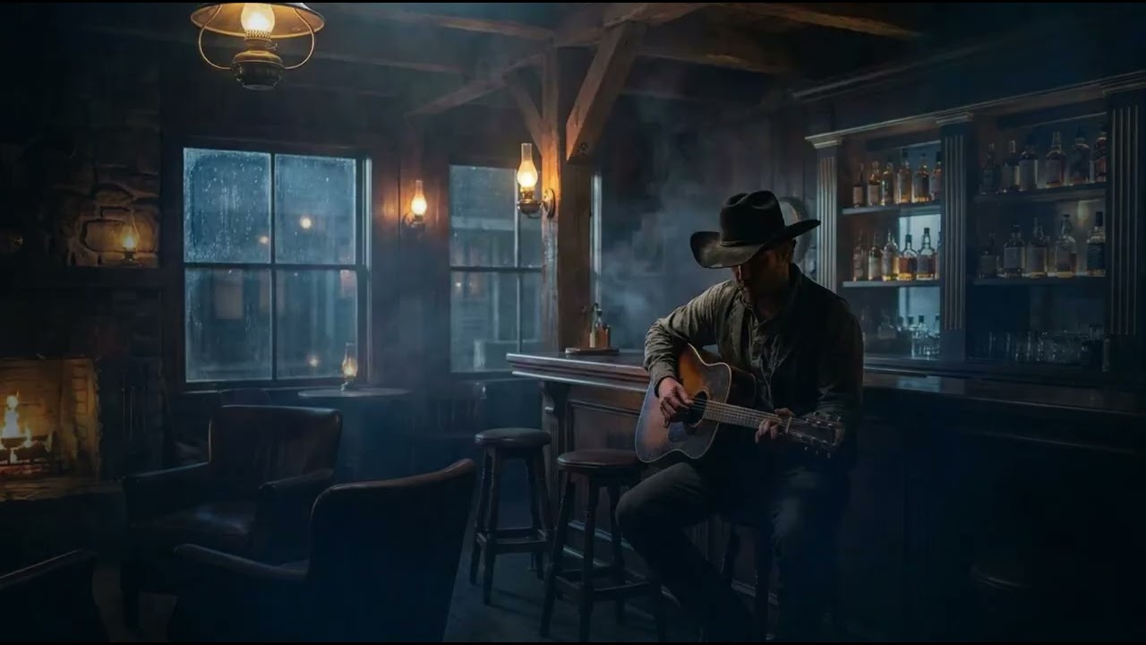 Lonely Cowboy Blues 🌙 | Dark Western Bass Blues Mix | Night Desert Vibes