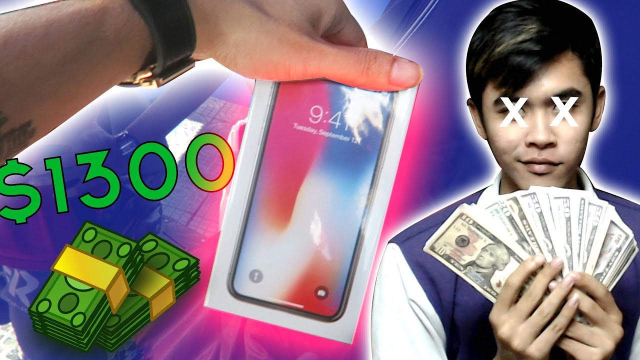 MY NEW IPHONE X !!!