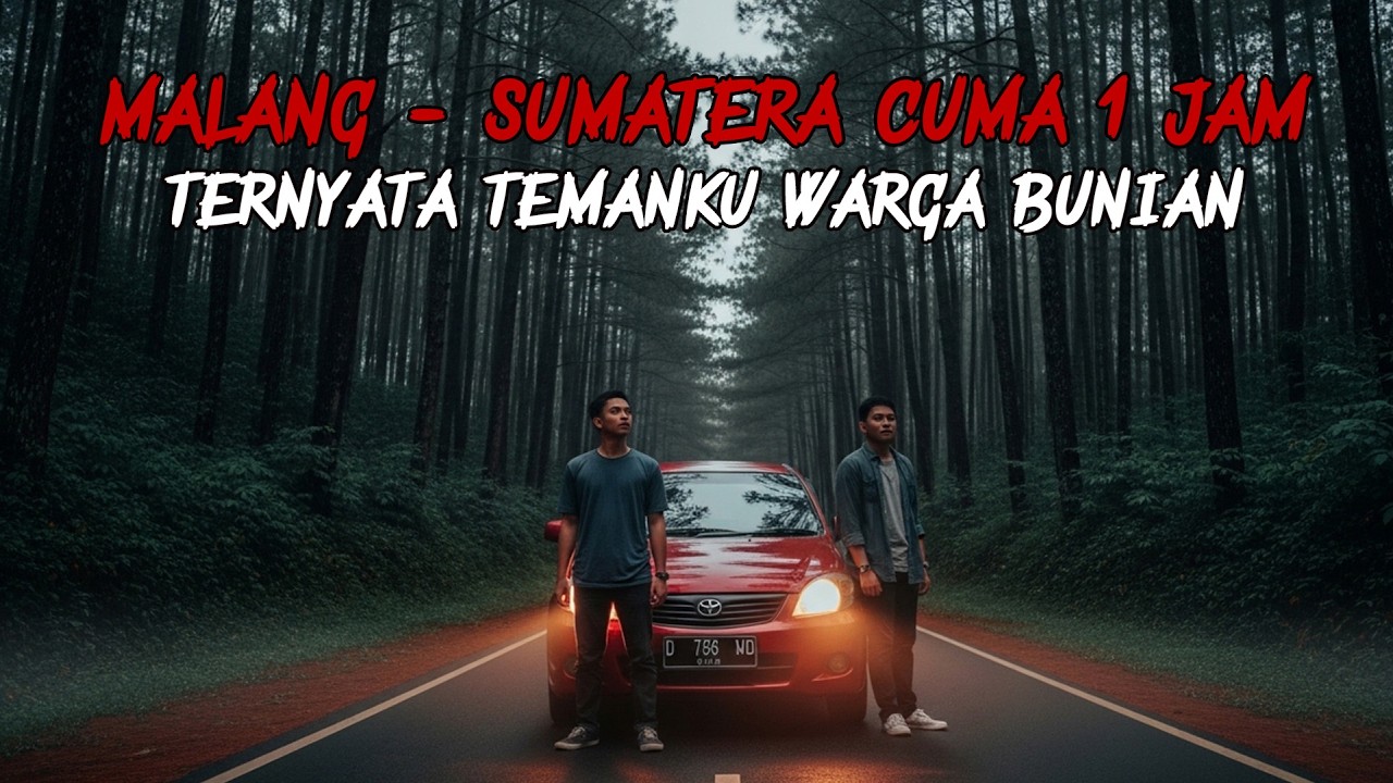DARI JAWA KE SUMATERA CUMA 1 JAM! MENGANTAR TEMAN YANG TERNYATA WARGA BUNIAN