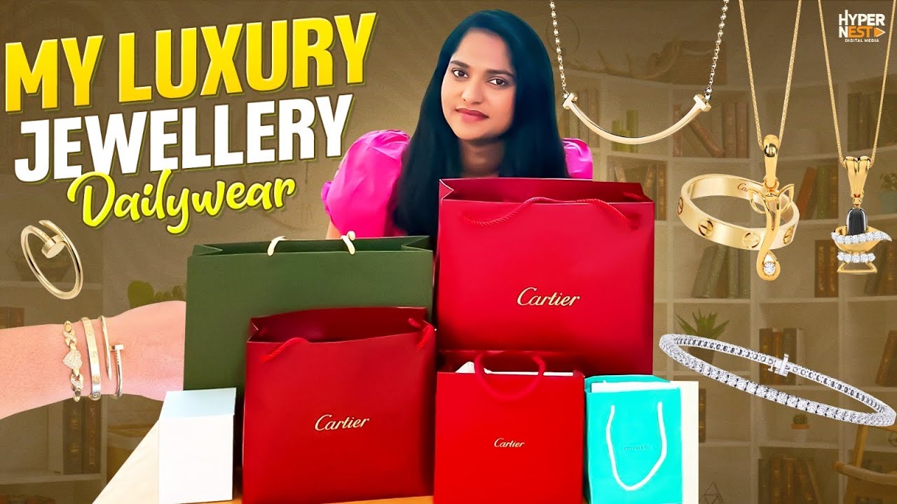 Everyday Luxury Jewelry Ideas | Telugu lo Collection Talk | Cartier, Tiffany, CaratLane, RobertoCoin