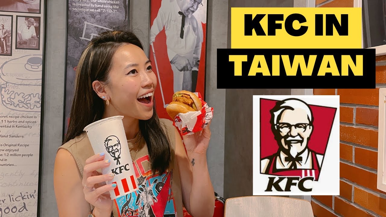 What can you eat at KFC in Taiwan?!