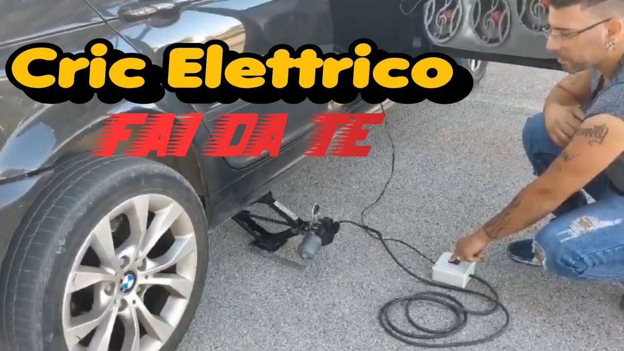 Crick elettrico fai da te 12 volt