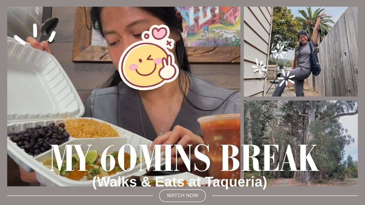 My 60 Minutes Break | Walks and Eats at Taqueria | Telay Vlogs