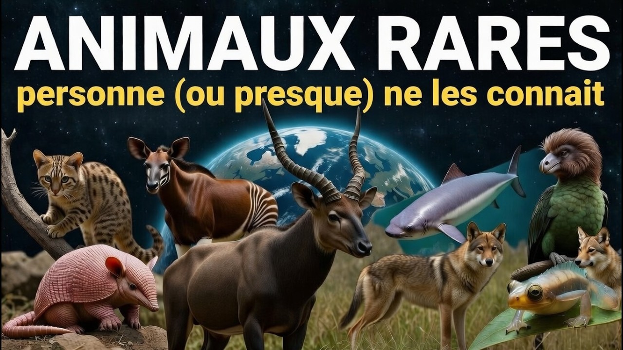 10 Créatures Quasiment Inconnues !