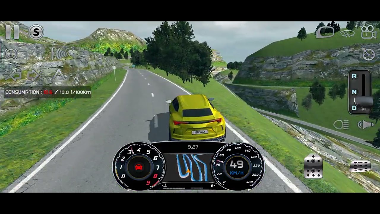 Lamborghini Urus Driving | Fuel Consumption | Real Driving Sim | GamePlay | HD