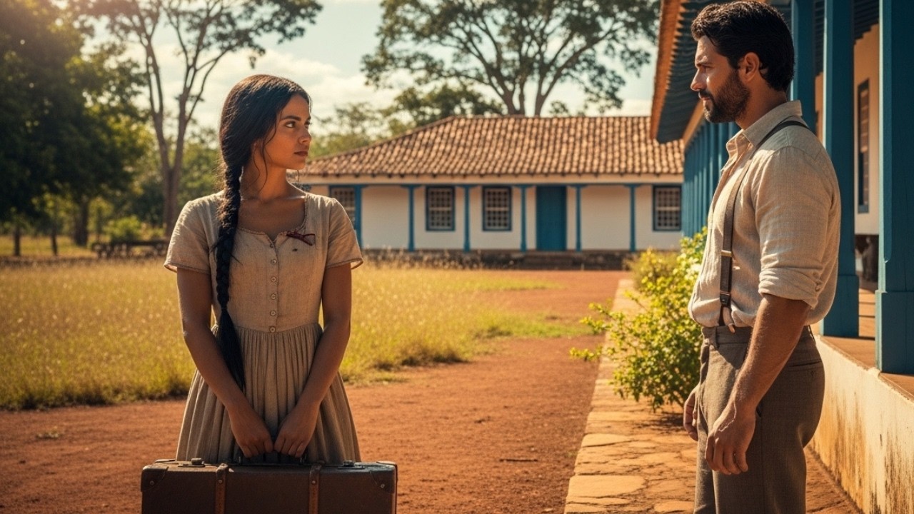 Ela chegou como uma criada na fazenda… até que o Barão viúvo percebeu algo nela que ninguém mais viu