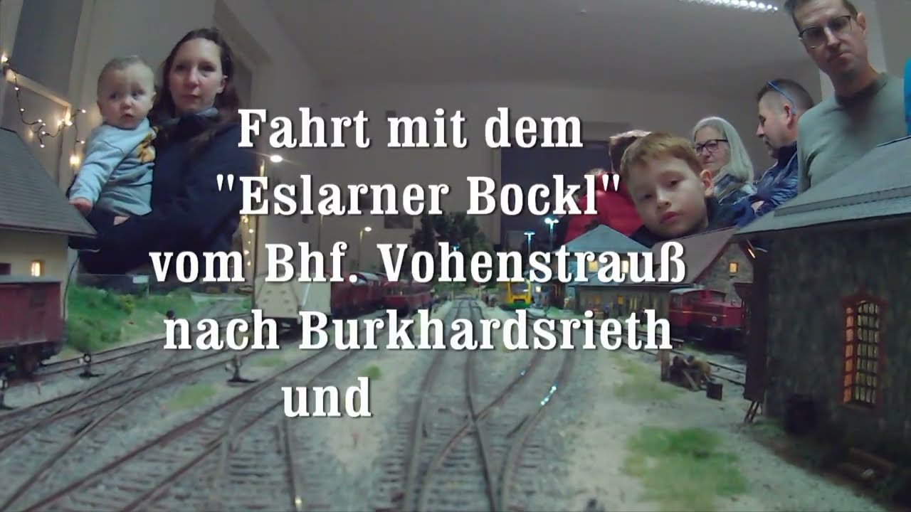Video Fahrt  von Bhf Vohenstrauss nach Burkardsrieth