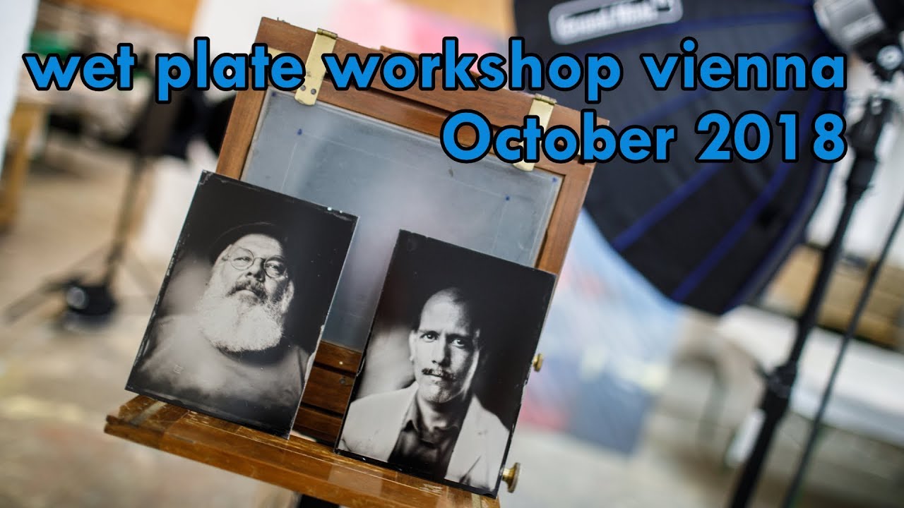 Second wet plate workshop in Vienna and collodion making of