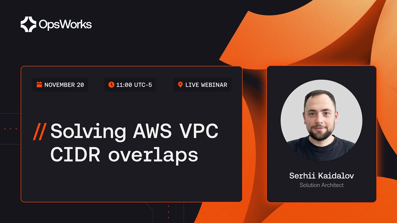 How to solve AWS VPC CIDR overlaps | Live