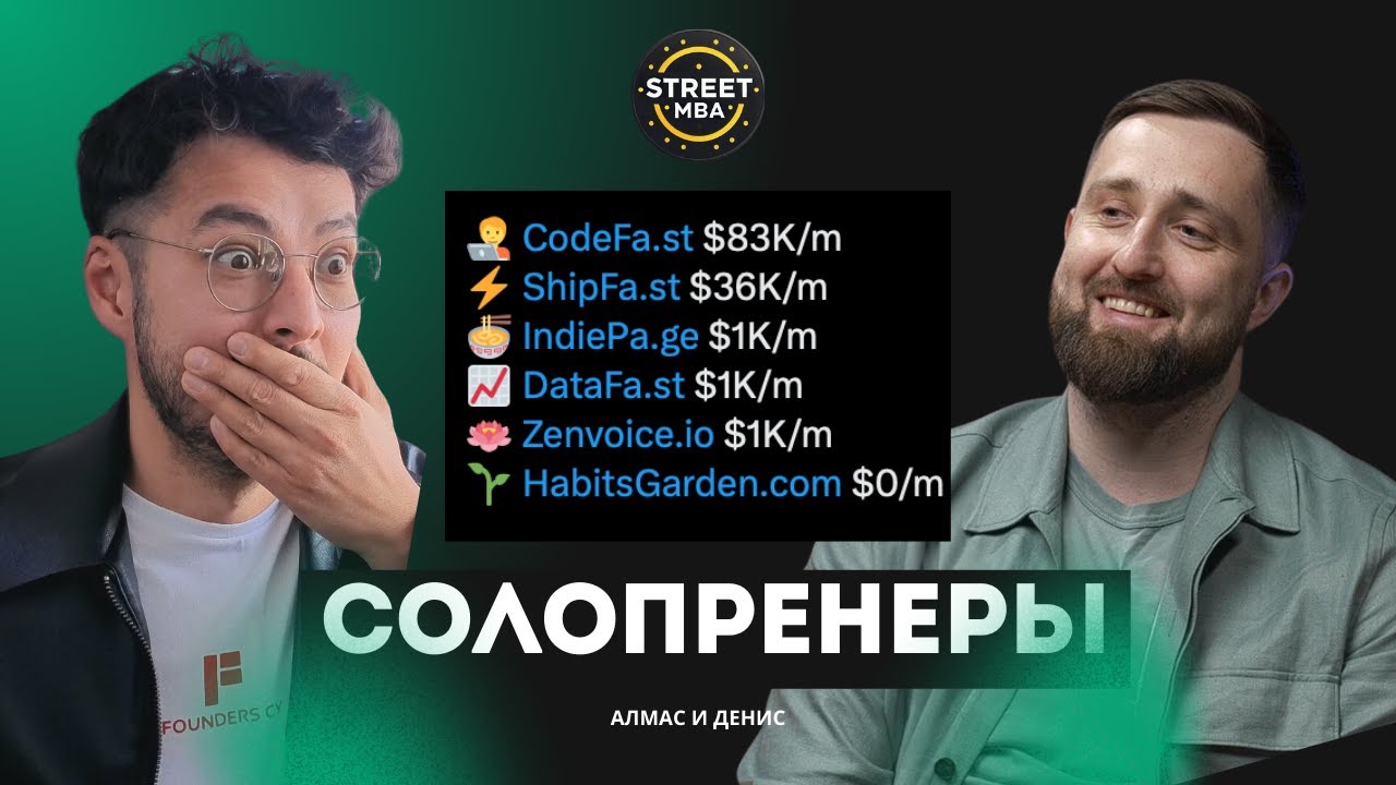 Кто такие Солопренеры, как они это делают?? | Street MBA