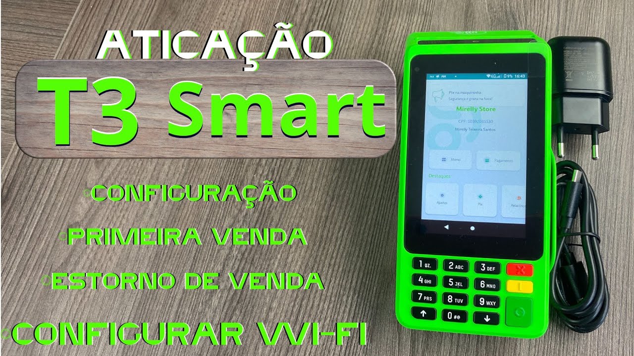 Como ATIVAR Maquininha Ton T3 Smart