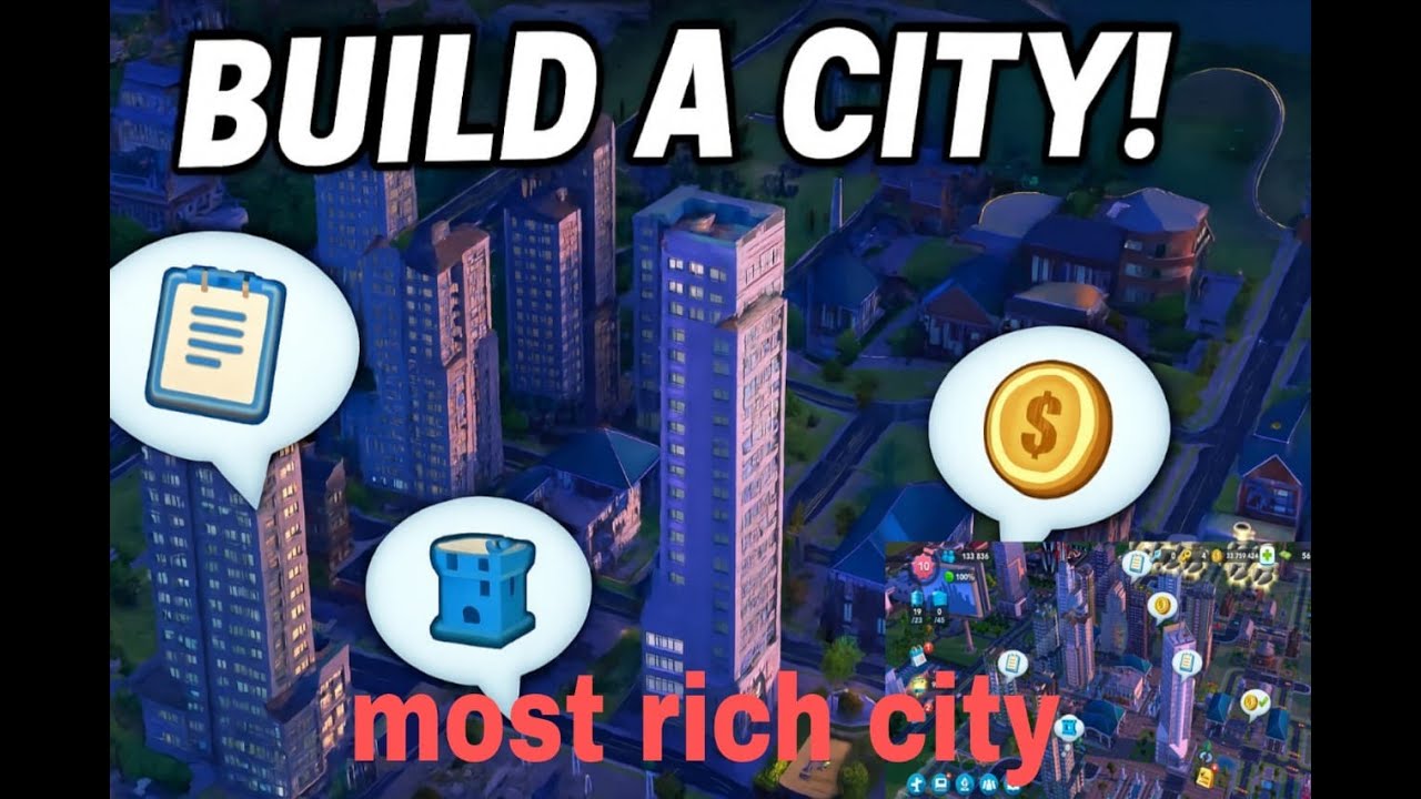 sasti citie skyline but city most rich and beautiful.sim city buildit hindi game play.simcity build,